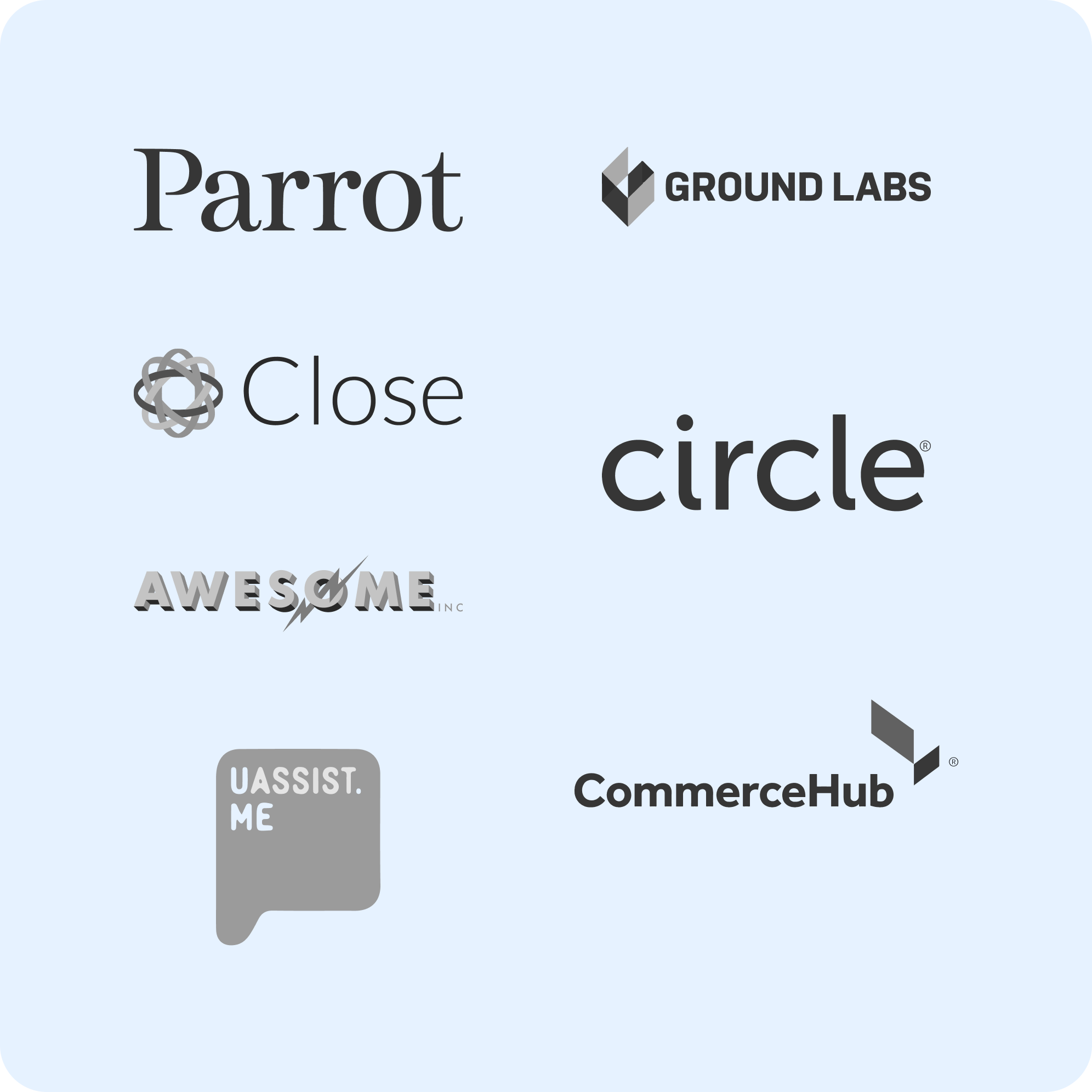 technology customers logos Leading technology companies that trust PurelyHR leave management software to manage employee time off and absences